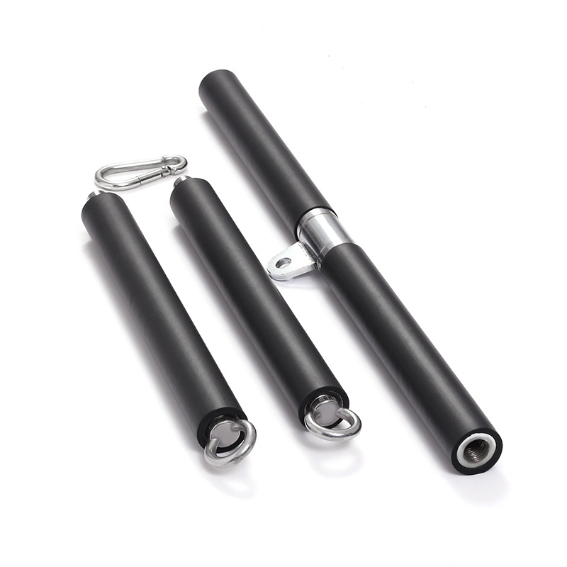 DIY integral fitness músculo entrenador accesorios clip de tensión en el pecho espalda ancha hombro bíceps barra tracción alta resistencia cuerda