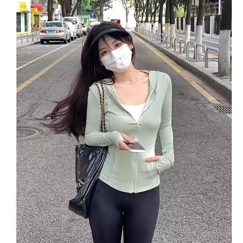 Dropshipping cross-border ice silk sunscreen clothing for women, 2026 new summer UV protection loose and versatile sun protection clothing