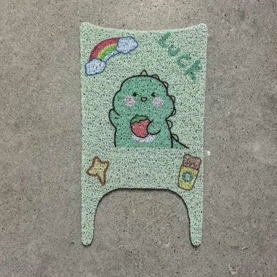 Modified Decorative Accessories, Electric vehicle foot mat - strawberry-dinosaur-ya-b60-foot-pads-come-with-velcro