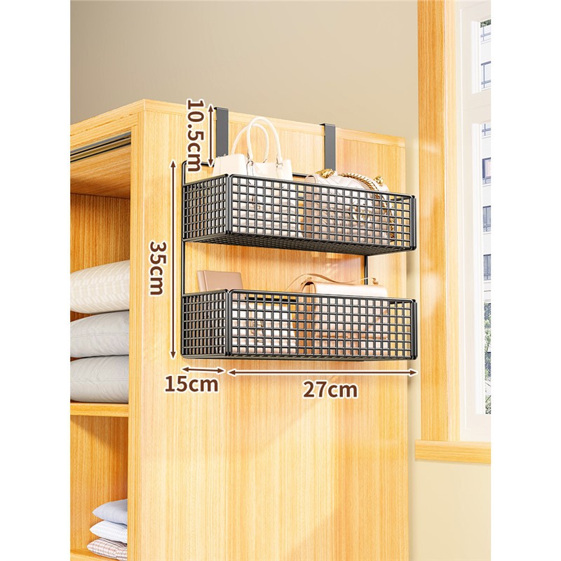 블랙 더블 레이어 M사이즈(캐비닛 사이드 모델)