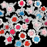 Объемная вышивка, бисер, алмазная вышивка, кружевные цветы, кружевная одежда, свадебные нашивки, нашивки, аксессуары ручной работы.