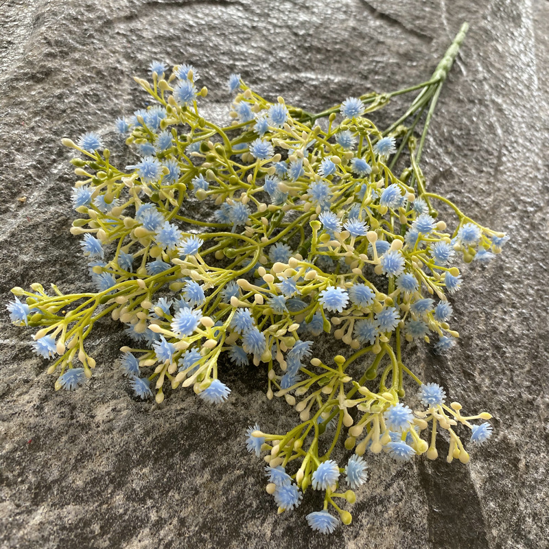 Idílico fresco 5-tenedor 150-cabeza mango pequeño ramo estrellado Estudio de tiro accesorios manojo simulación flores falsas