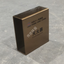 干粉落地式电镀土豪金不锈钢灭火器箱定制厂家金属消防器材沙箱