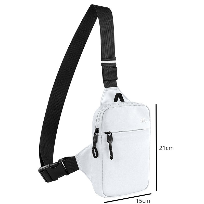 Bolso de mensajero transfronterizo del hombro de los nuevos hombres mini bolso impermeable del pecho del teléfono móvil bolso de la cintura de las mujeres del bolso de la aptitud de los deportes al aire libre