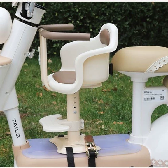 Electric car, children's additional seat