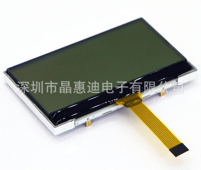 LCD������/��ɫҺ����/12864/COG/2.1��/SPI�ӿ�/10PIN/�׵׺���