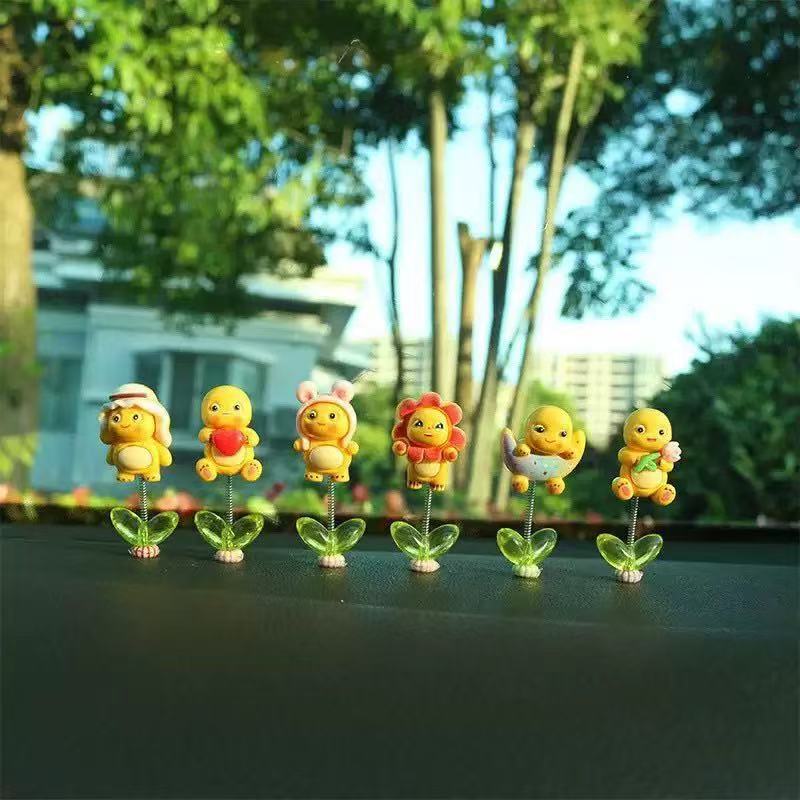Popular Cartoon Milk Dragon Resin Car Figurine Decoration Cute Car Decoration Toy Popular Cartoon Milk Dragon Resin Car Figurine Decoration Cute Car Decoration Toy