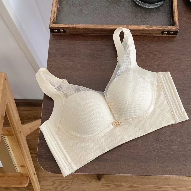 トルマリンメンテナンス調整下着、小胸プッシュアップ、副乳、たるみ防止、ノンワイヤーブラジャー 1164|undefined