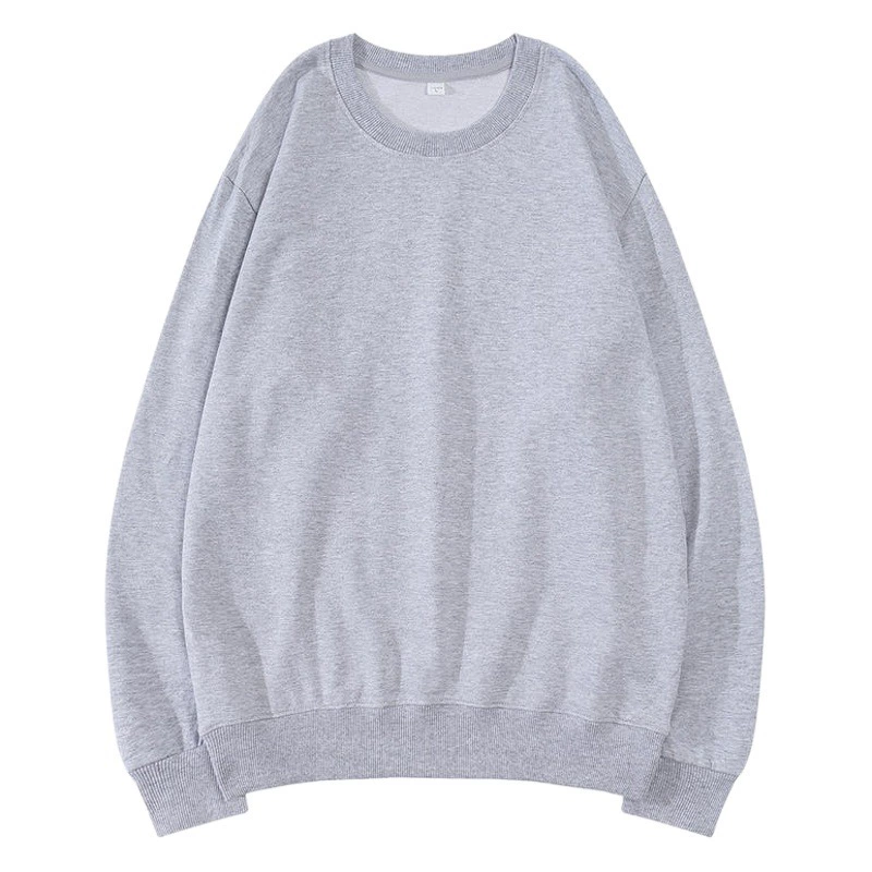 Зарубежная торговля специализируется на поставках новых однотонных толстовок с длинным рукавом, пуловеров с круглым вырезом, свободных мягких вельветовых хлопковых толстых свитшотов на осень-зиму 2023 года.