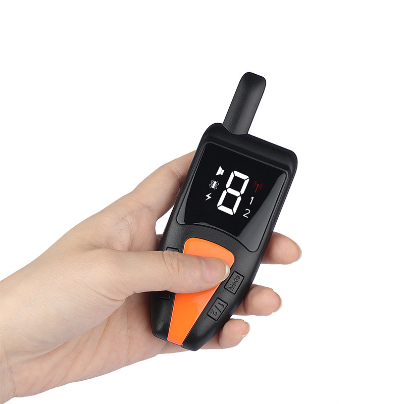 亚马逊热销遥控训狗器充电款狗狗训练器声音震动电击防水款训狗器