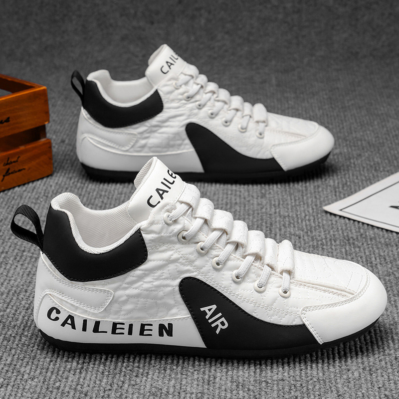 Zapatos de lona de alto impacto para hombres, nuevos zapatos de otoño transpirables, deportes casuales al aire libre, zapatos antideslizantes, zapatos de papá para hombres image 4