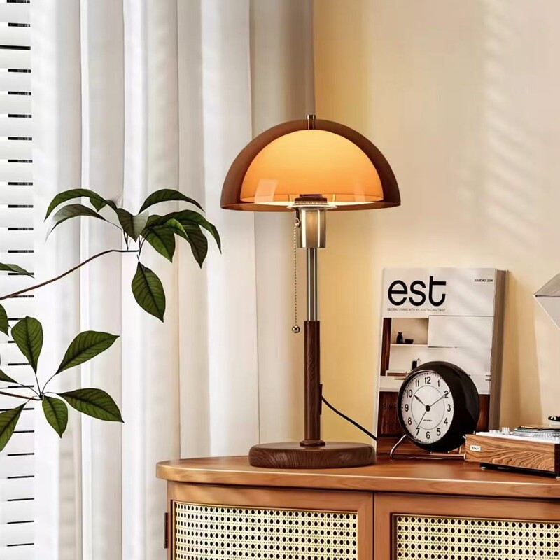 Bedroom Bedside Table Ambient Light, American Retro Study Desk Lamp, Vintage Style Dimmable Desk Lamp, Internet Celebrity Hot Item