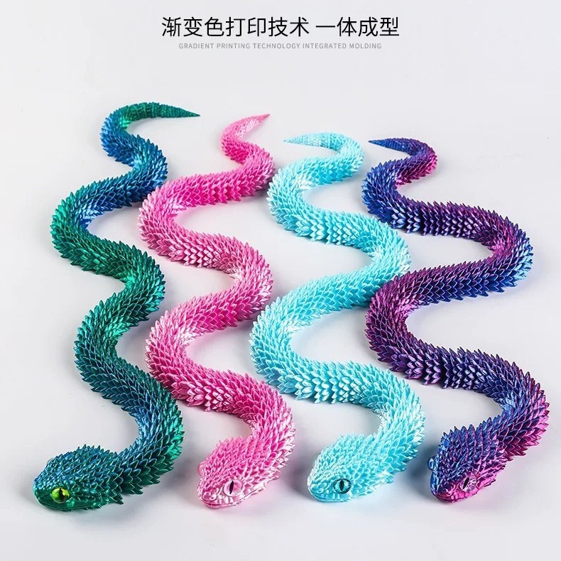 3d打印蝰蛇仿真眼睛全身关节可动混批各种尺寸夜市摆摊爆款玩具|undefined