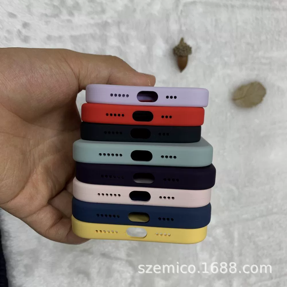 Совместимый силиконовый чехол для телефона Apple, подлинный iPhone 14, iphone, 14promax