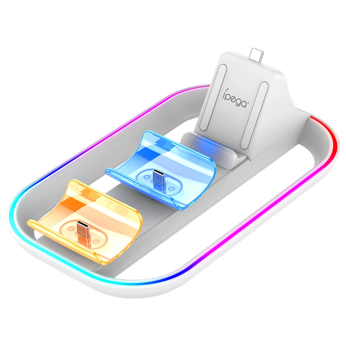 PS5 Portal stringing handheld charging base PS5 handle triple -piece RGB light game accessories