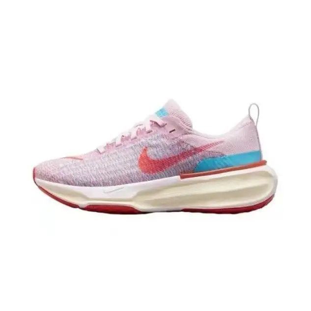 Nuevo ZoomX Run3 rebote ligero hombre y mujer versátil suela suave amortiguadora zapatillas respirables calentamiento cordones de zapatos de carrera