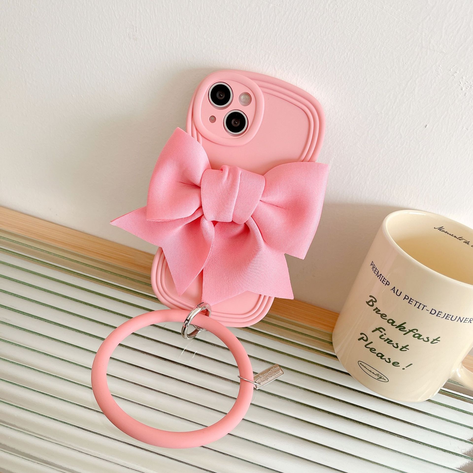 Handyhülle Mit Schleife Und Wellenrand Für Damen_voghion.com