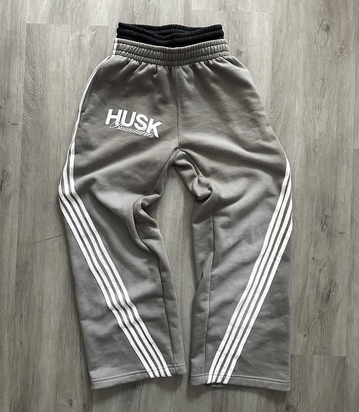 Pantalones deportivos de cintura doble a rayas de estilo hip-hop retro europeo y americano transfronterizo, pantalones largos deportivos informales de pierna recta y holgados, de dos piezas.