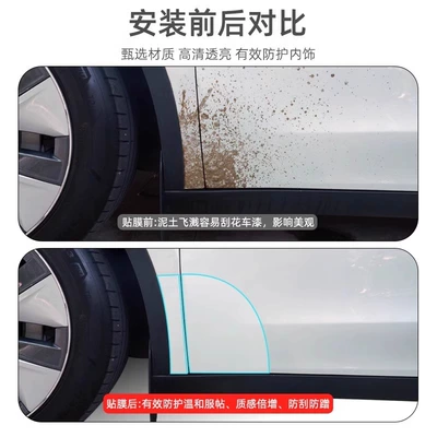 Car paint protective film: Tesla Refresh YL Front
