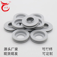 一字美甲硅胶圈 美甲挡光板硅胶圈 灯具硅胶护线圈  挡光板硅胶套