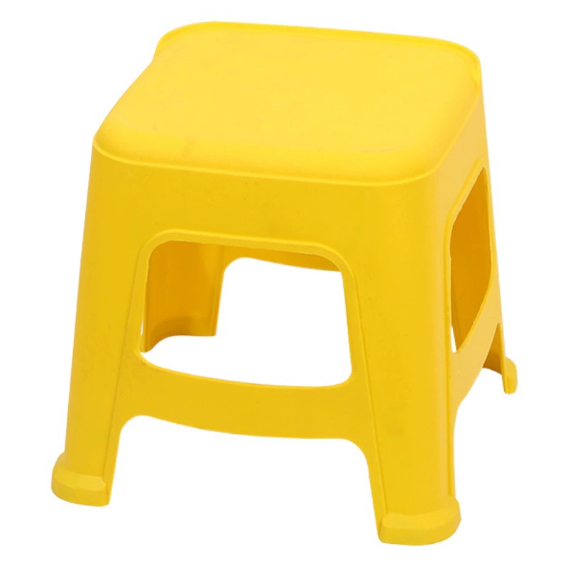 Пластиковый табурет утолщенный табурет в виде ласточкин хвост Бытовой табурет для ванной комнаты Табурет для смены обуви Подарочный табурет Печать Реклама Квадратный табурет