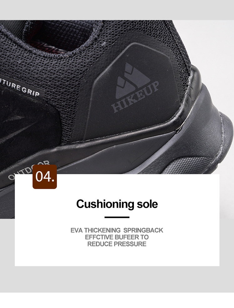 ShoeGlobe ShoeGlobe Outdoor Professional Hiking Men's Trail Running Travel Waterproof Non-Slip Lightweight Trekking Low-Cut Casual Shoes_voghion.com