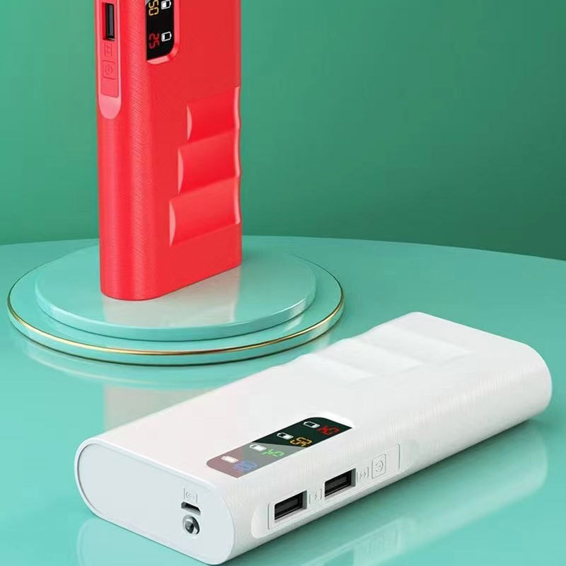 Viajes de oficina portátiles de alimentación móvil inteligente bolsa de visualización digital LED lámpara de carga rápida de 20000 mAh en stock