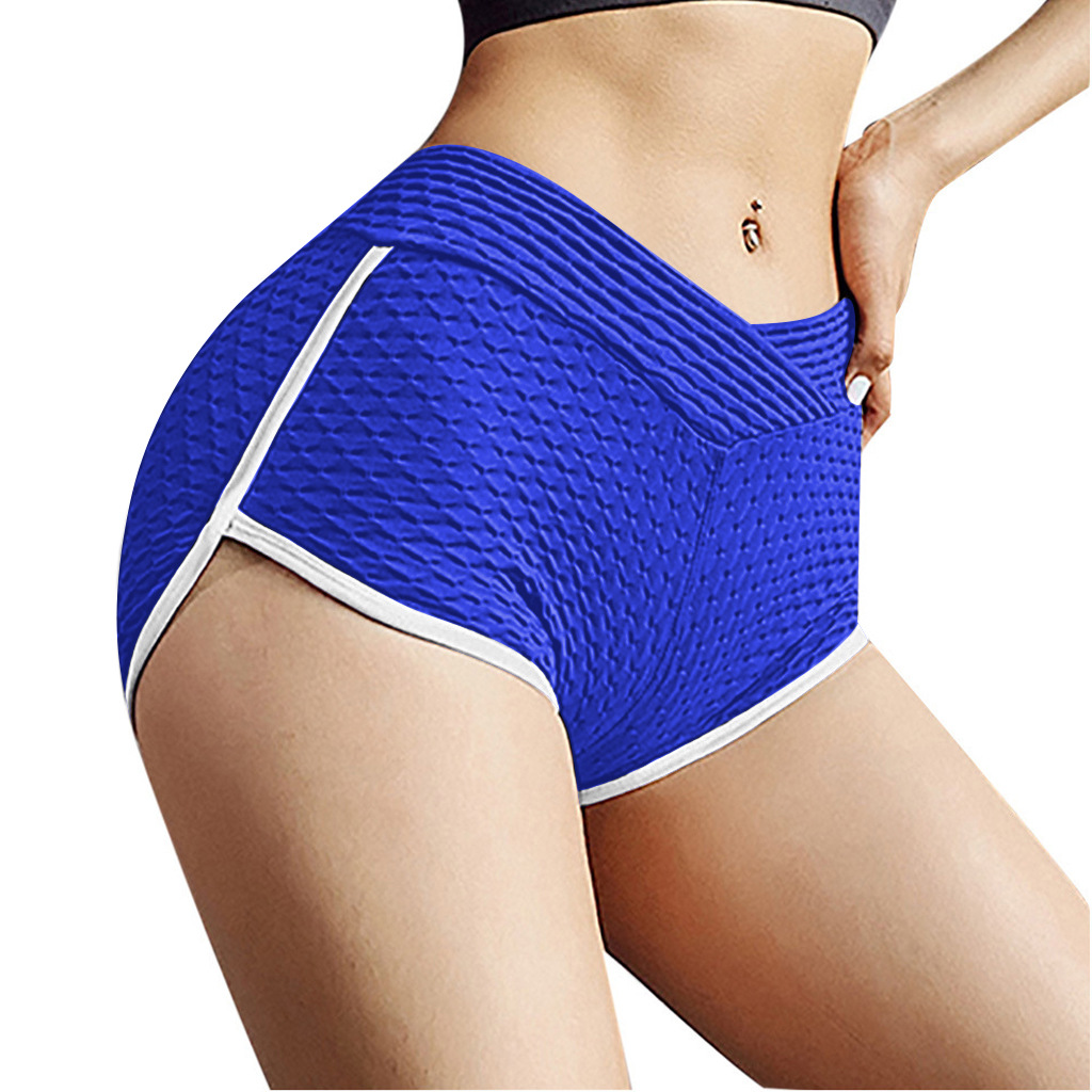 Women's High-Waisted Workout Shorts | Tummy Control Fitness Shorts | Yoga Running Athletic Shorts_voghion.com