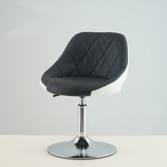 Modern minimalist upholstered bar stools, high-back stools with backrests, front desk cashier counters, and swivel lift chairs for bar counters