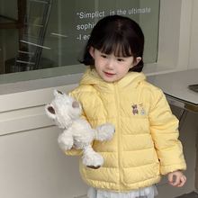 儿童轻薄羽绒服新款男女童冬装加厚外套宝宝