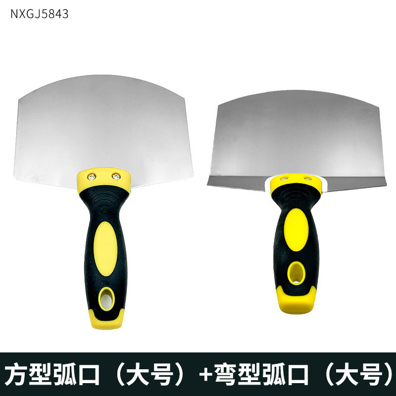 Cuchillo de masilla de alta dureza 3 pulgadas de grosor lote cuchillo de masilla multifuncional de acero inoxidable cuchillo de limpieza cuchillo de masilla