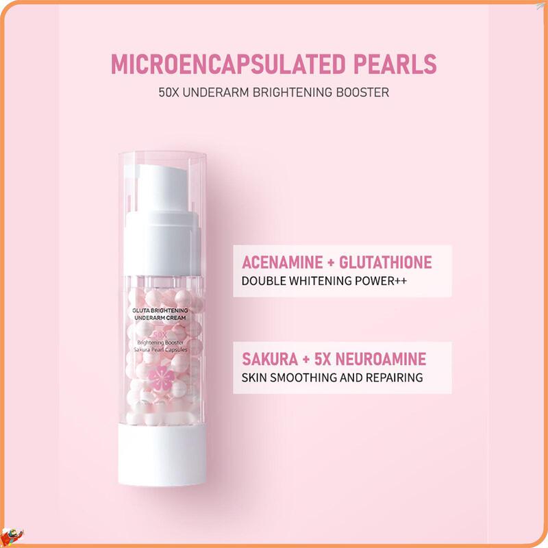 肌保湿エッセンス桜美白パールカプセル脇の下クリームグルタミン美白保湿クリーム卸売|undefined