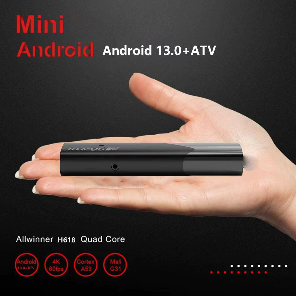 M98 Y10 Android сетевой ТВ-приставка мини TV box, 4K видеоплеер