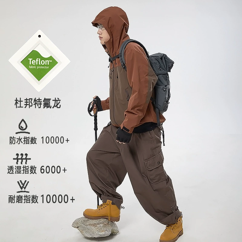 Mountain Breath Teflon трехзащитная горная куртка мужская куртка «три в одном» женская уличная куртка для походов и кемпинга