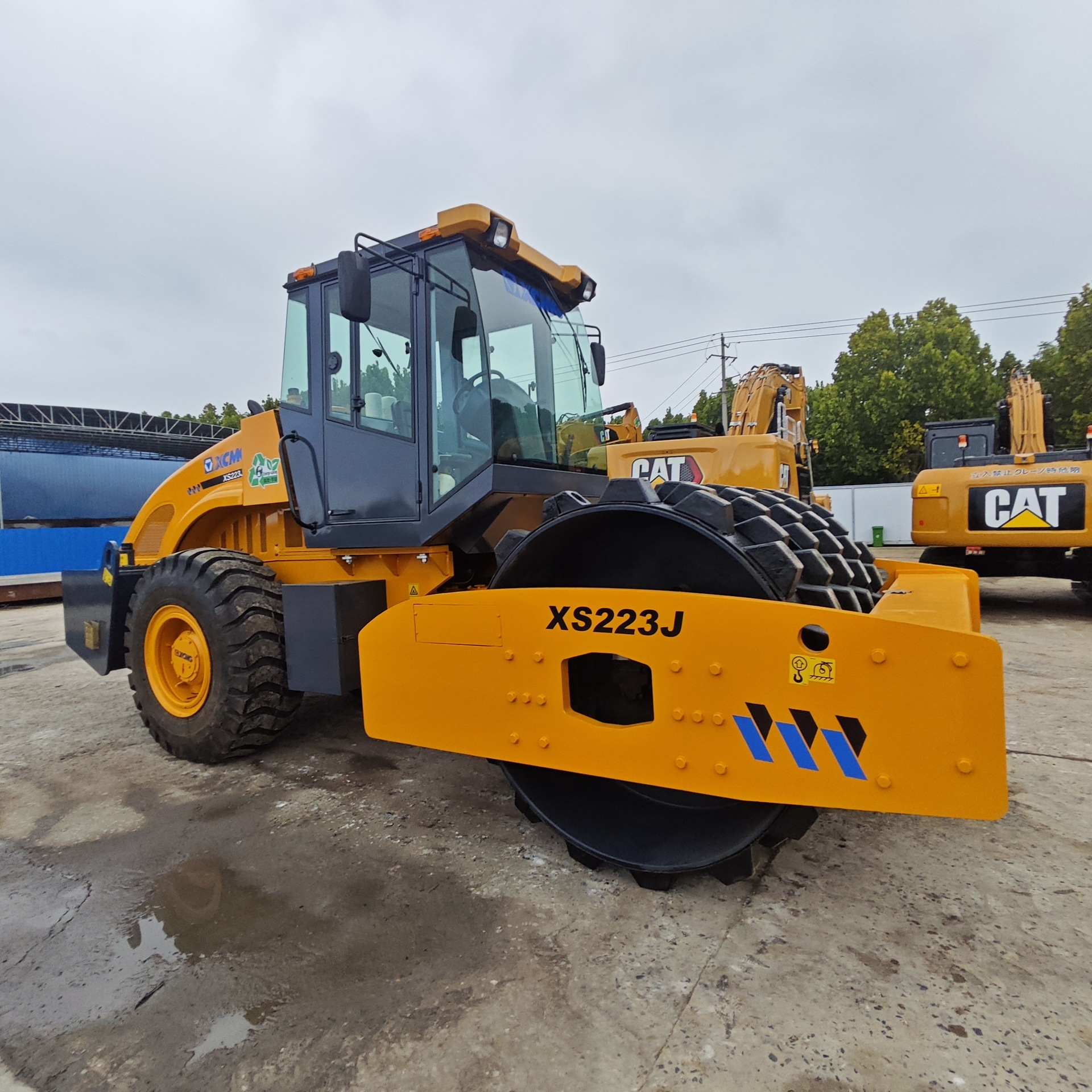 XCMG XCMG 22 toneladas rodillo compactor XS223J rodillo de corno