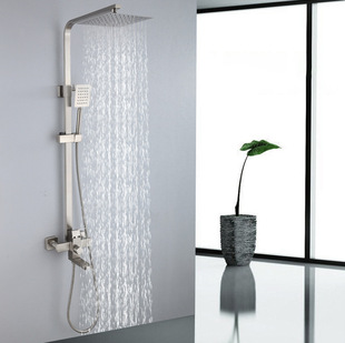 Cross-Border 304 Stainless Steel Shower Head Set for Home Bathroom Toilet Rain Shower Head Bath Booster