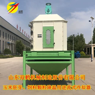 山东农场牧场养殖用饲料颗粒冷却器温度高玉米降温逆流式机械