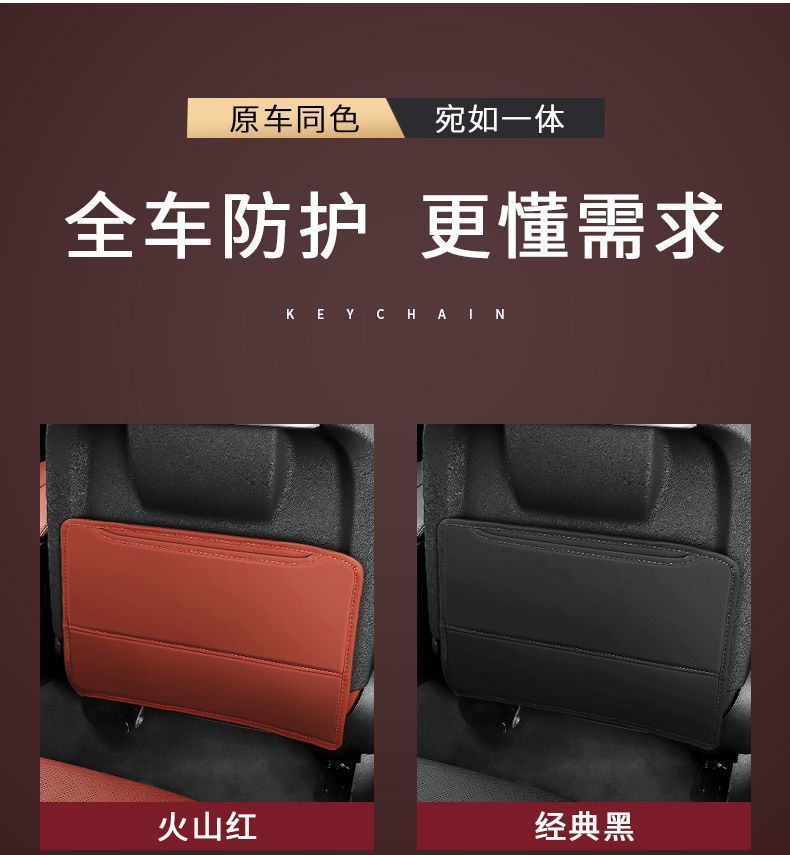 Car Seat Back Anti-Kick Pad for Kids