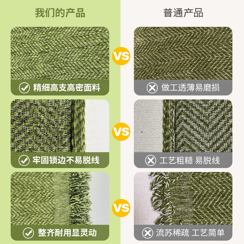 Herringbone 2024 nueva toalla de sofá de cubierta completa cuatro estaciones de alto nivel general todo incluido sofá cubierta mantas de sofá