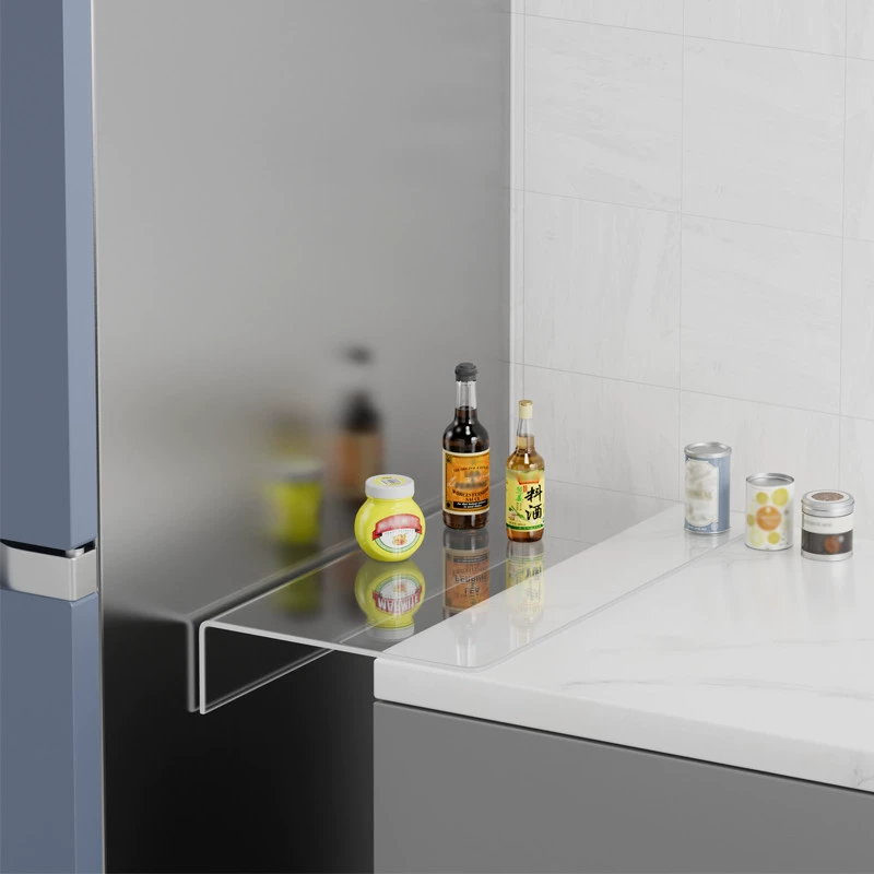 Удлинительная доска для кухонной столешницы, доска для зазоров, настенная полка для хранения без перфорации, настольная удлинительная доска с узкой перегородкой