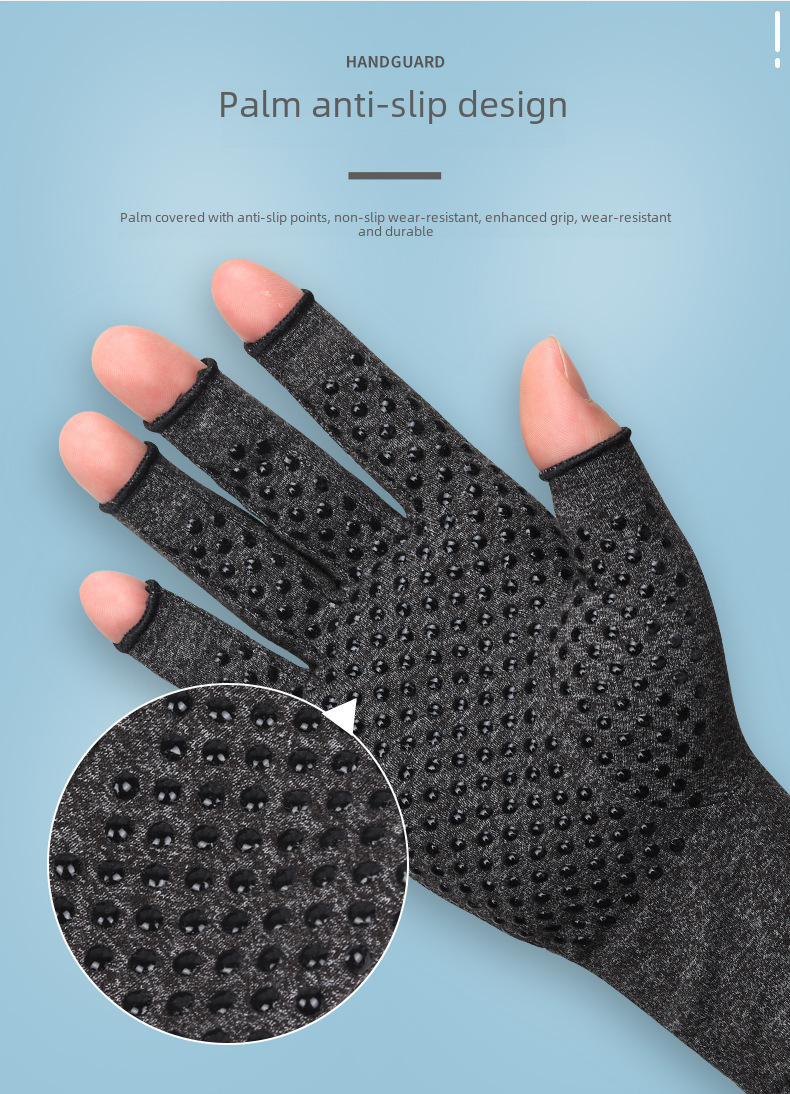  outdoor half finger pressure gloves cycling joint care rehabilitation cycling sports fitness gloves wholesale_maomaolike.com