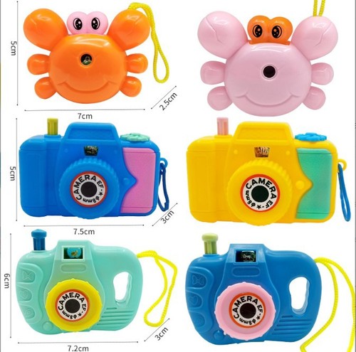 Children's Movie Watching Camera, Cartoon Crab Style Nostalgic Gift, Street Stall Toy, Kindergarten Activity Small Prize
