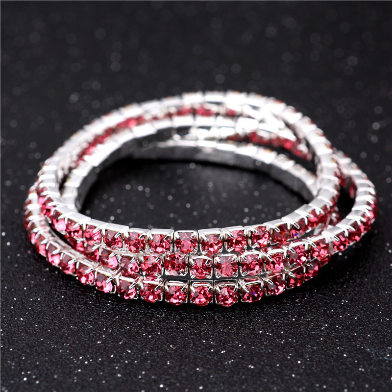 Simple Style Geometric Crystal Rhinestone Gem Bracelets display picture 30