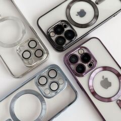 メッキマグネット対応iphone15pro携帯ケース14promax透明ソフトケース13レンズフィルム保護カバー
