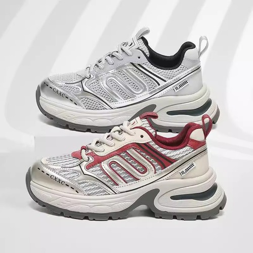 Hong Style Shows Small Feet, Increases Height, Thick Sole Dad Shoes for Women, Spring and Autumn Versatile, Super Hot Casual Sports Shoes