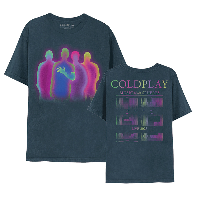 2024 New Cool Play Band World Tour T-shirt Cold Same Game Y2K Men's and Women's Trendy_voghion.com