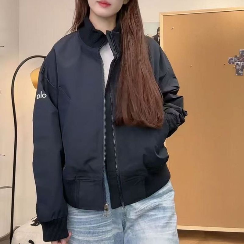 美式复古小个子短款棒球服外套女学生韩版宽松秋季新款夹克上衣潮|undefined