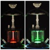 Cross -border source new product water smoke factory acrylic double -tube large water cigarette pot plastic Hookha shiSha