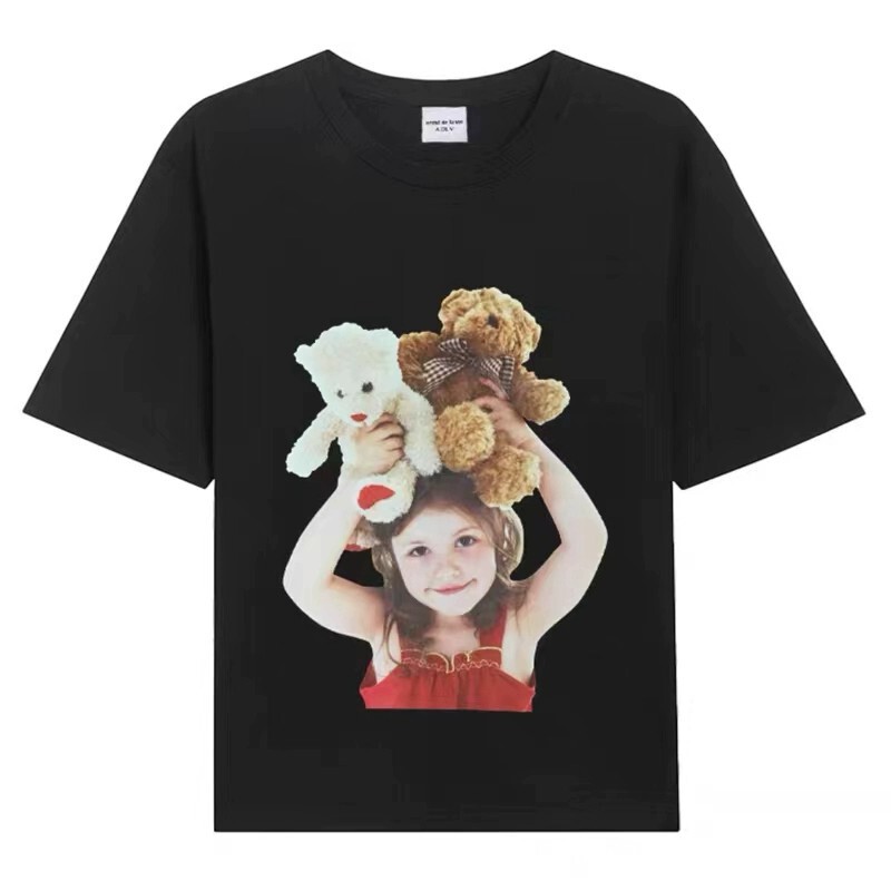 [韓国版] 2025 新韓国 ADLV 半袖ドーナツボーイ Tシャツ純綿ルーズカップルトップ女性用|undefined