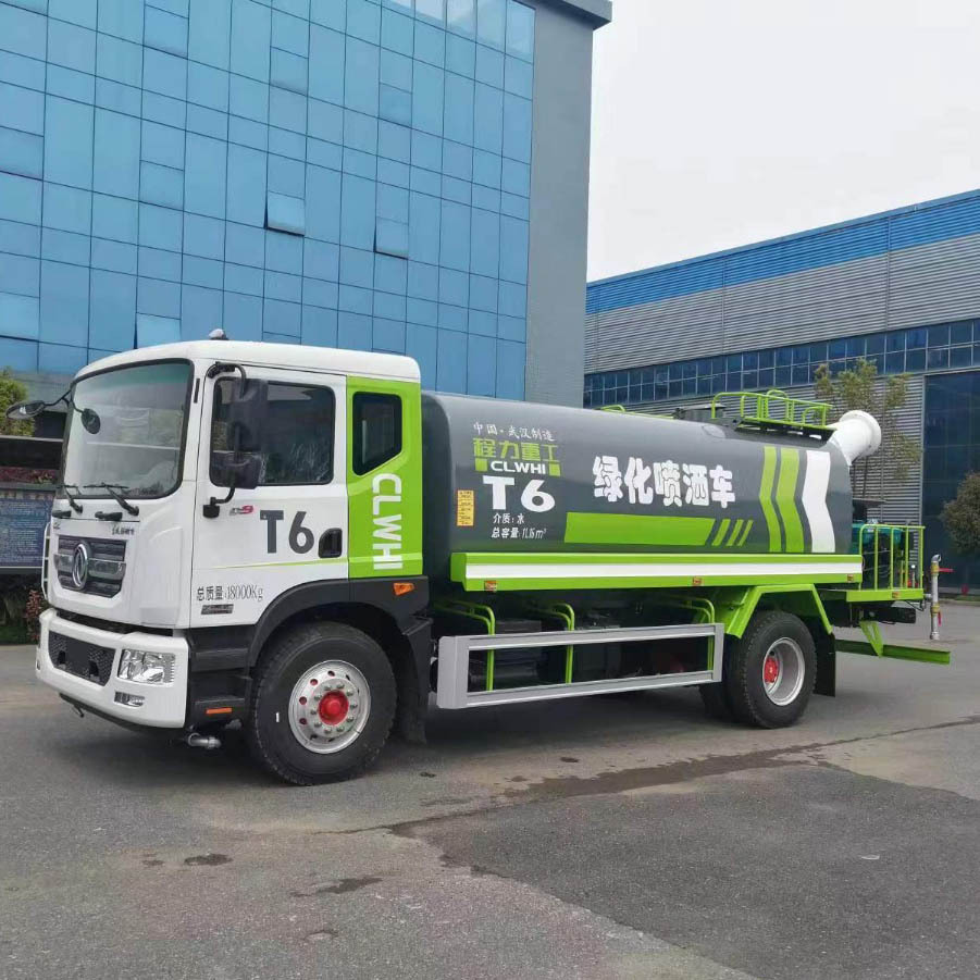 Dongfeng D9 15 Water Sprinkler Truck, Greening Spray Truck, Multi-Functional Water Tanker, Volume 15 Cubic Meters Water Sprinkler Truck, Chengli Heavy